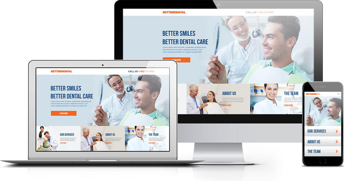 best dental website design